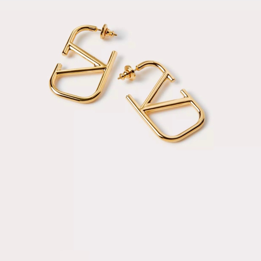 Valentino Garavani VLOGO Signature Metal Earrings